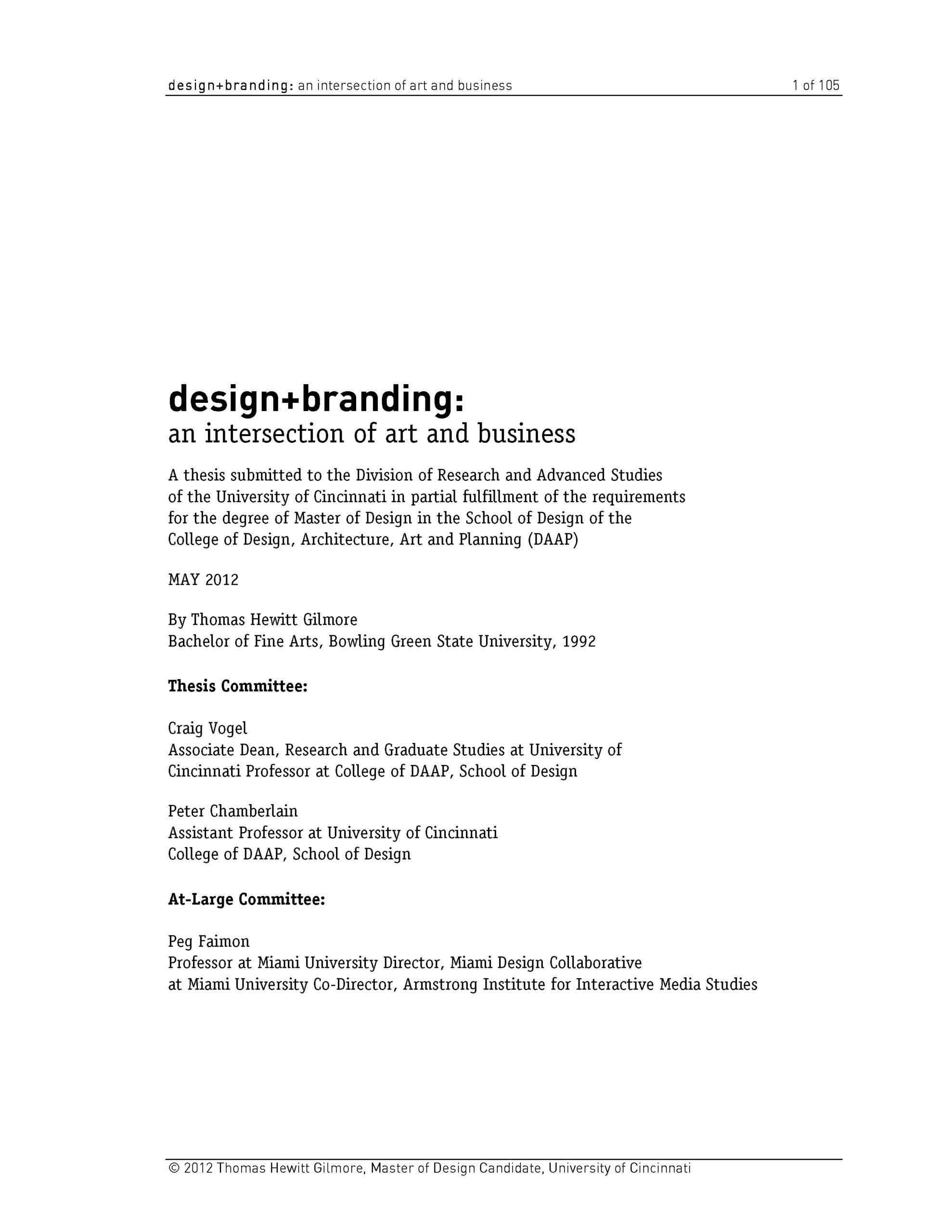 branding doctoral thesis